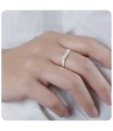 Chic Style Silver Ring NSR-4133
